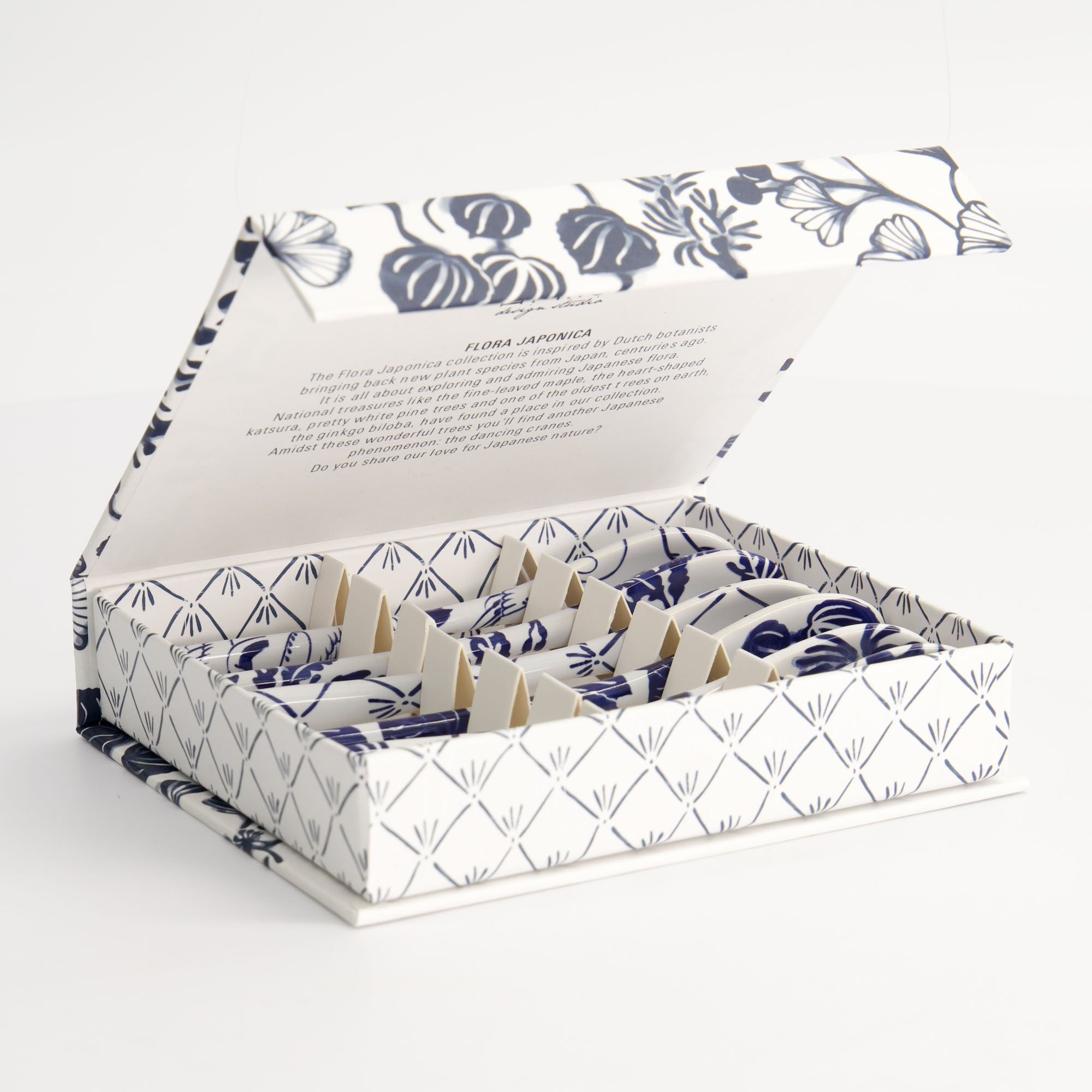 Flora Japonica skeer, blå - 6 stk.